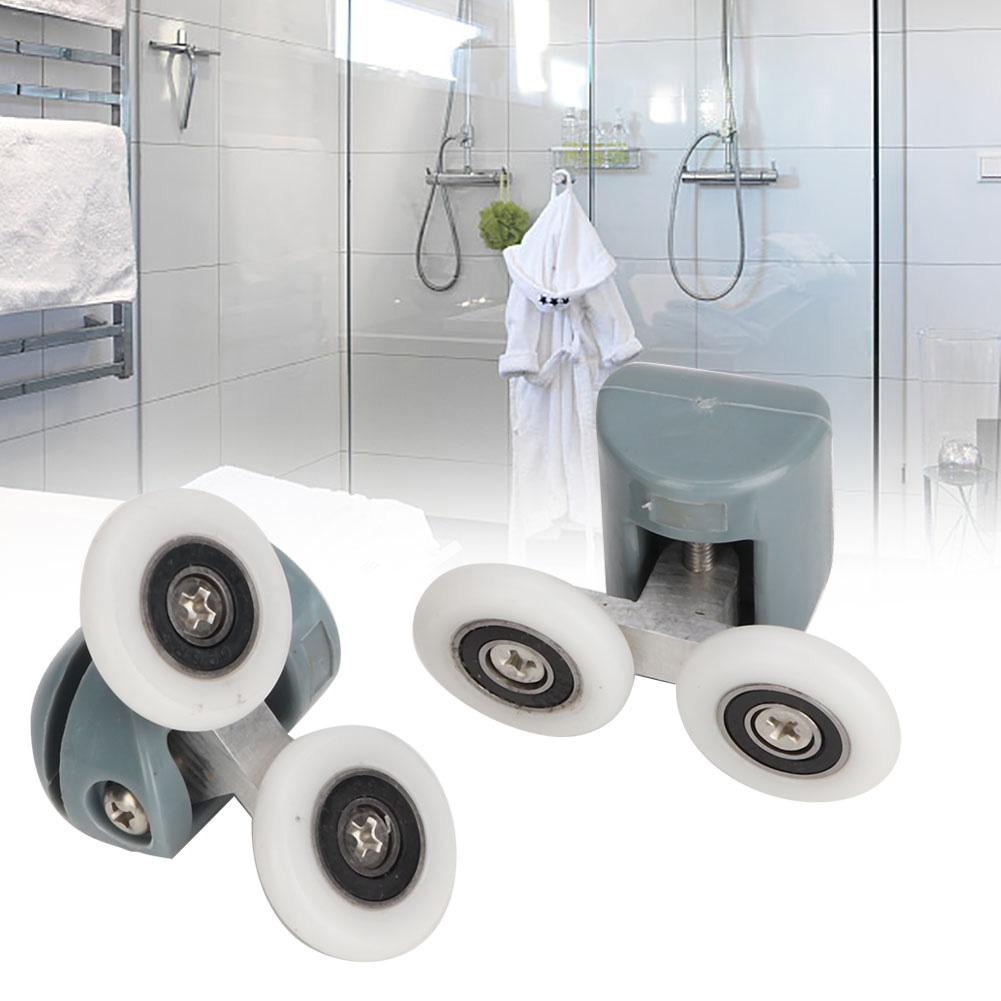 Сменный душ, раздвижная стеклянная дверь, верхние направляющие, ролики, шкивы, колесо