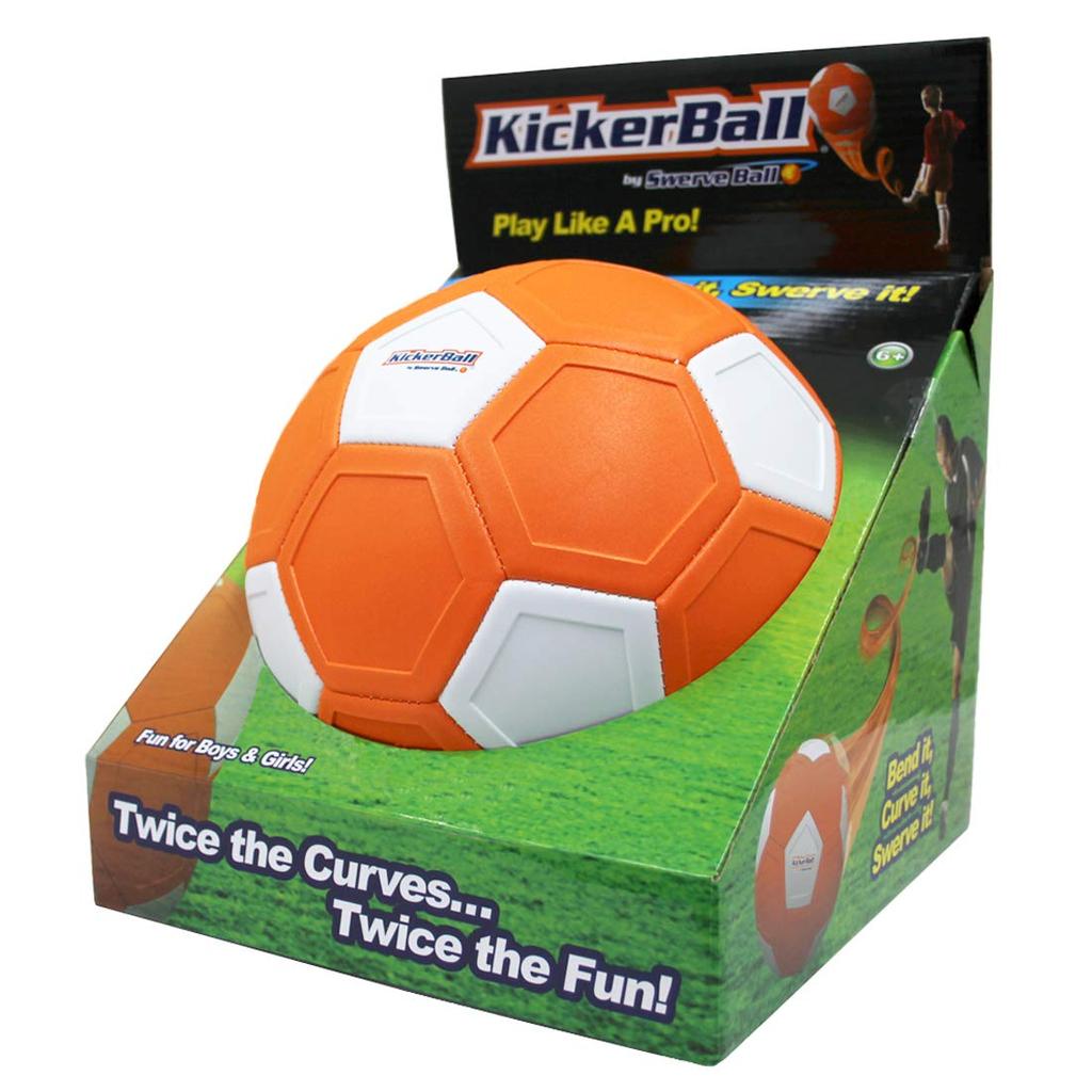 Soccer Ball Direct Teleshop White Curved Ball Special Spin Model