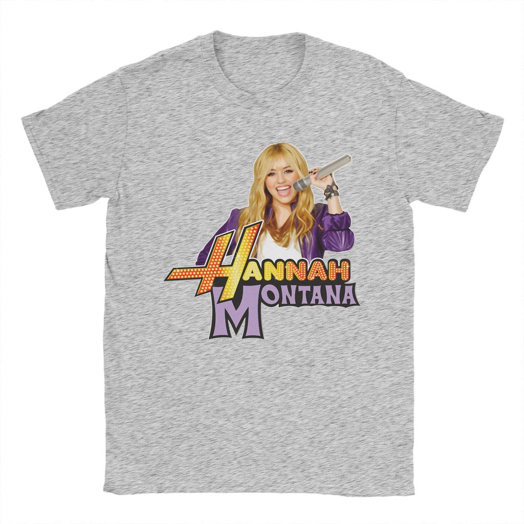 Hannahh Montanass Art T Shirts for Unisex Cotton Vintage TShirts O Neck Tee Shirt Short Sleeve Clothes Gift