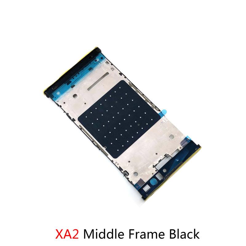 For Sony Xperia XA2 H4113 H3113 H4133 H3123 Rear Cover Housing Middle Frame Parts Battery Back Case Cover Repair Parts