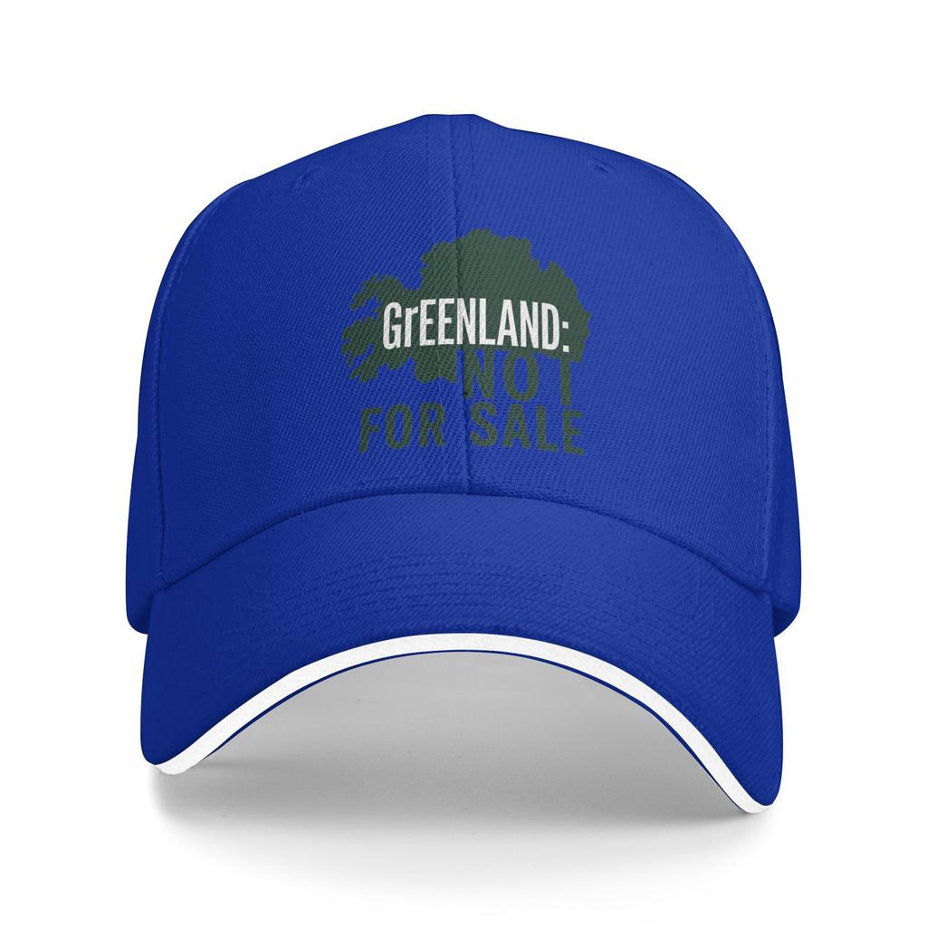 Summer Greenland is Not For Sale Baseball Cap Tennis Skate y2k Funny Design Sun Hip Hop Hats Unisex Women Dropshipping Cap