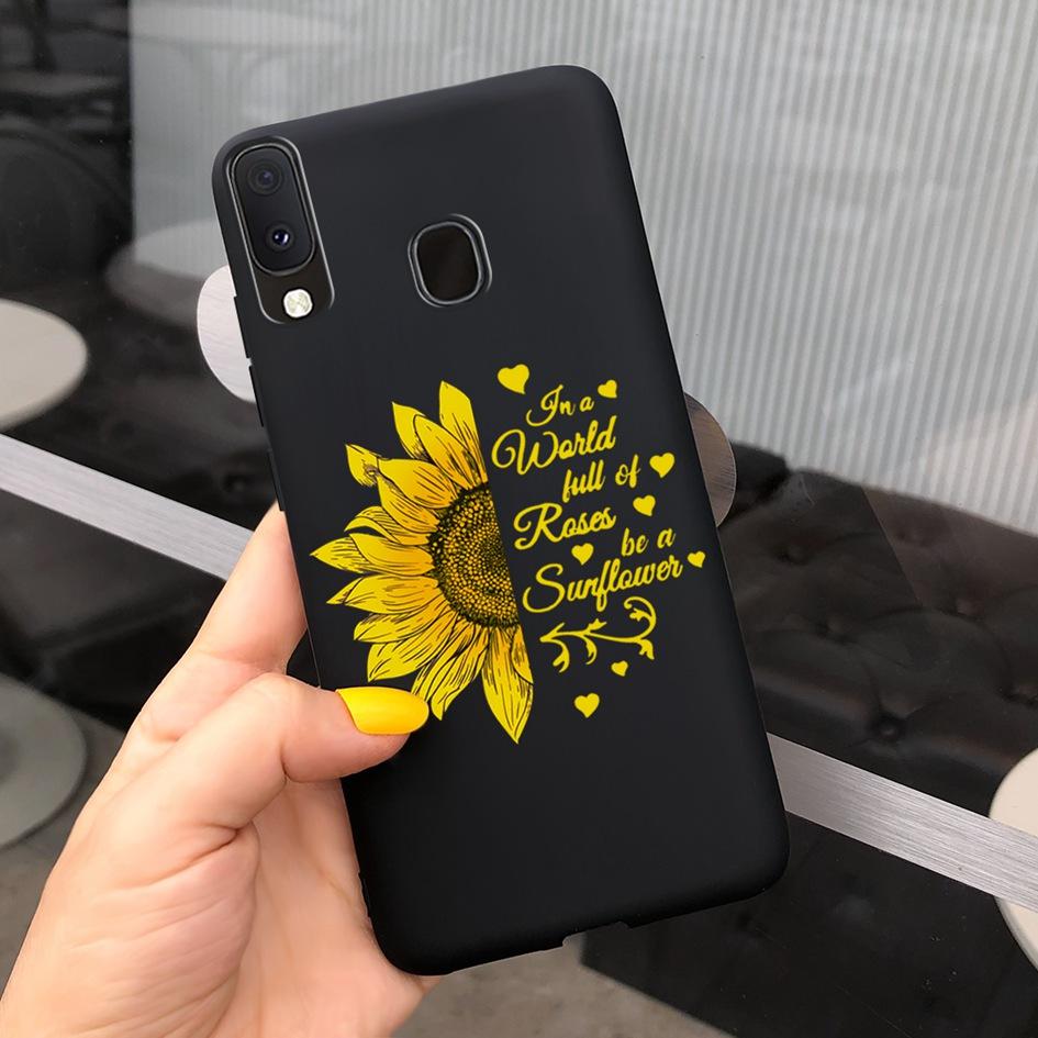 Красочный чехол с цветами для Samsung Galaxy A20 A20S A20E Чехлы Силиконовая задняя крышка Мягкие Fundas для Samsung A20 S A207F A 20 E Coque
