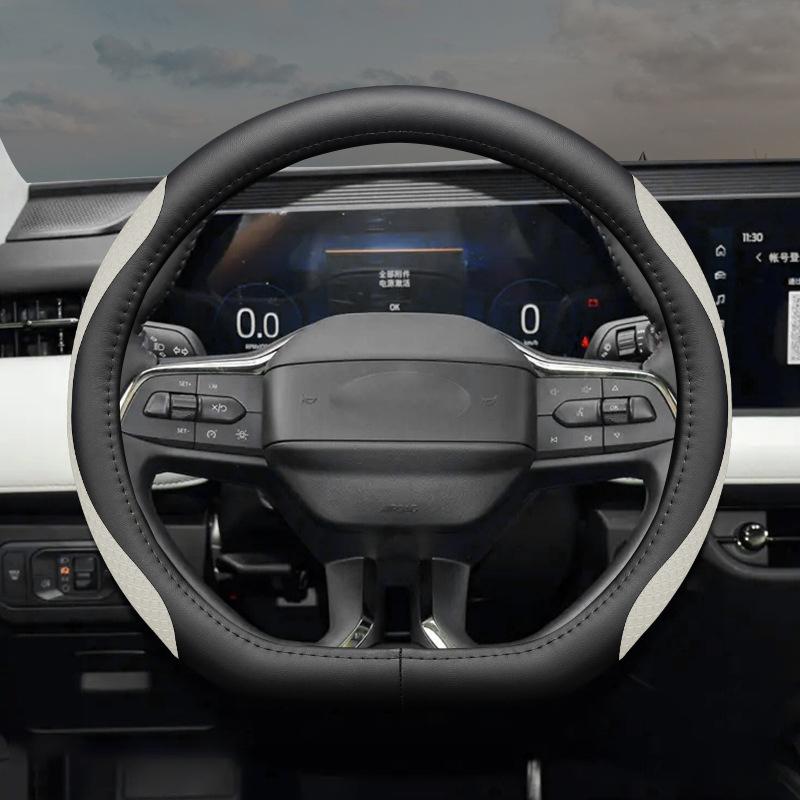 Автомобильный чехол-оплетка на руль для Ford Mondeo Fusion Evos 2026 2026 2026 Косичка на руль Держатель руля Защитник