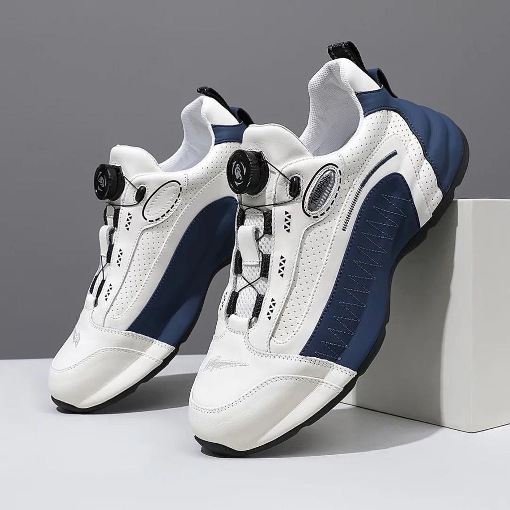 Кроссовки мужские массивные повседневные мужские туфли для гольфа из искусственной кожи мужские кроссовки для гольфа в парном стиле 2024 года, обувь осень-зима, размер 44