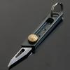 New Titanium Alloy Mini Knife Small Sharp Self-defense Knife Pendant Keychain Gadget Portable Express Unpacking Artifact