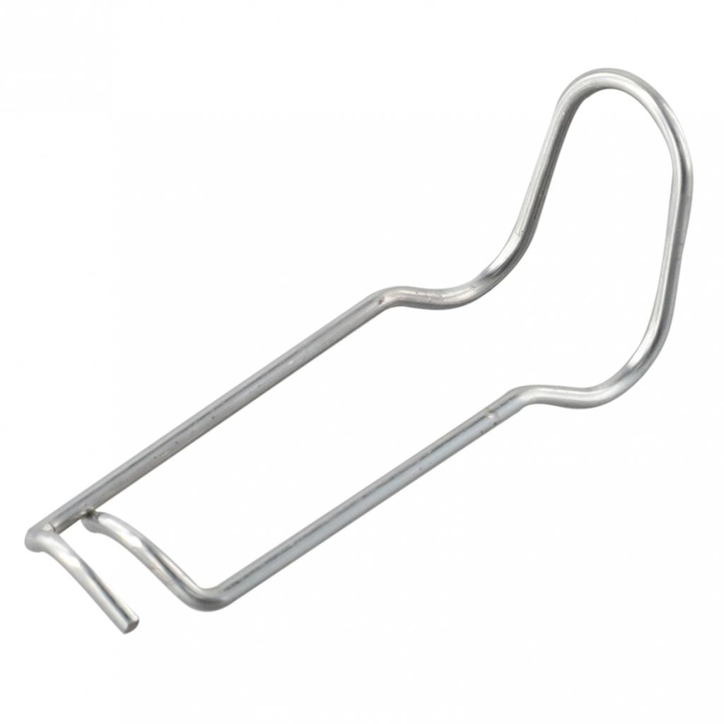 Садовая проволочная пряжка серебристая для поддержки цветов 10 шт пружинная сталь