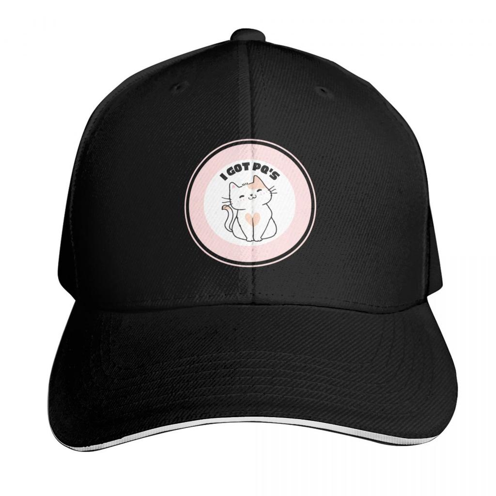 I Got PQs Baseball Cap Golf Christmas Hat Unique hats Trucker Cap Womens Beach Unisexs