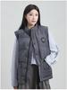 2025 Unisex Loose Fit Korean Style Autumn/Winter Down Workwear Vest