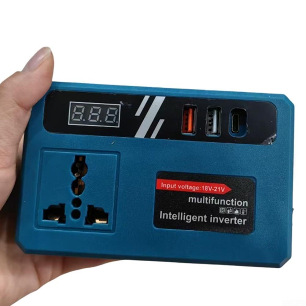 Интеллектуальный зарядный инвертор для литиевых аккумуляторов мощностью 120 Вт для уличных приборов