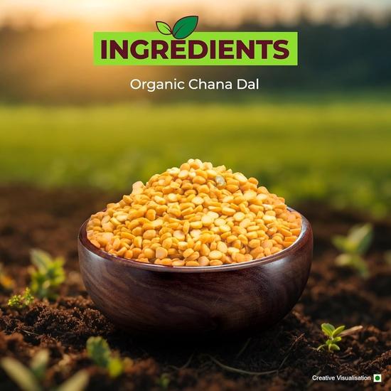 Aashirvaad Organic Chana Dal, 1 кг, 100% органический Chana Dal, богатый белком