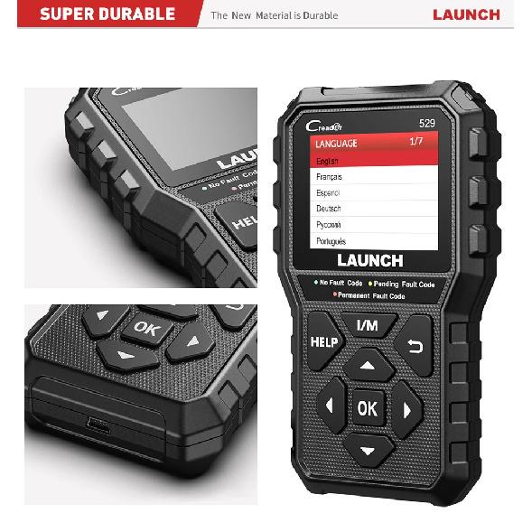 Launch Creader 529 CR529 Automotive OBDII Scanner Car Diagnostic Tools Engine Check OBDII Scan Tools Launch Obd2 Scanner X431