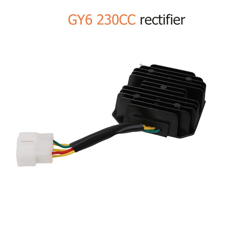 Высоковольтный блок и выпрямитель GY6 111cc хорошего качества, реле и коммутаторы. Подходит для пляжных велосипедов/мотоциклов/квадроциклов.