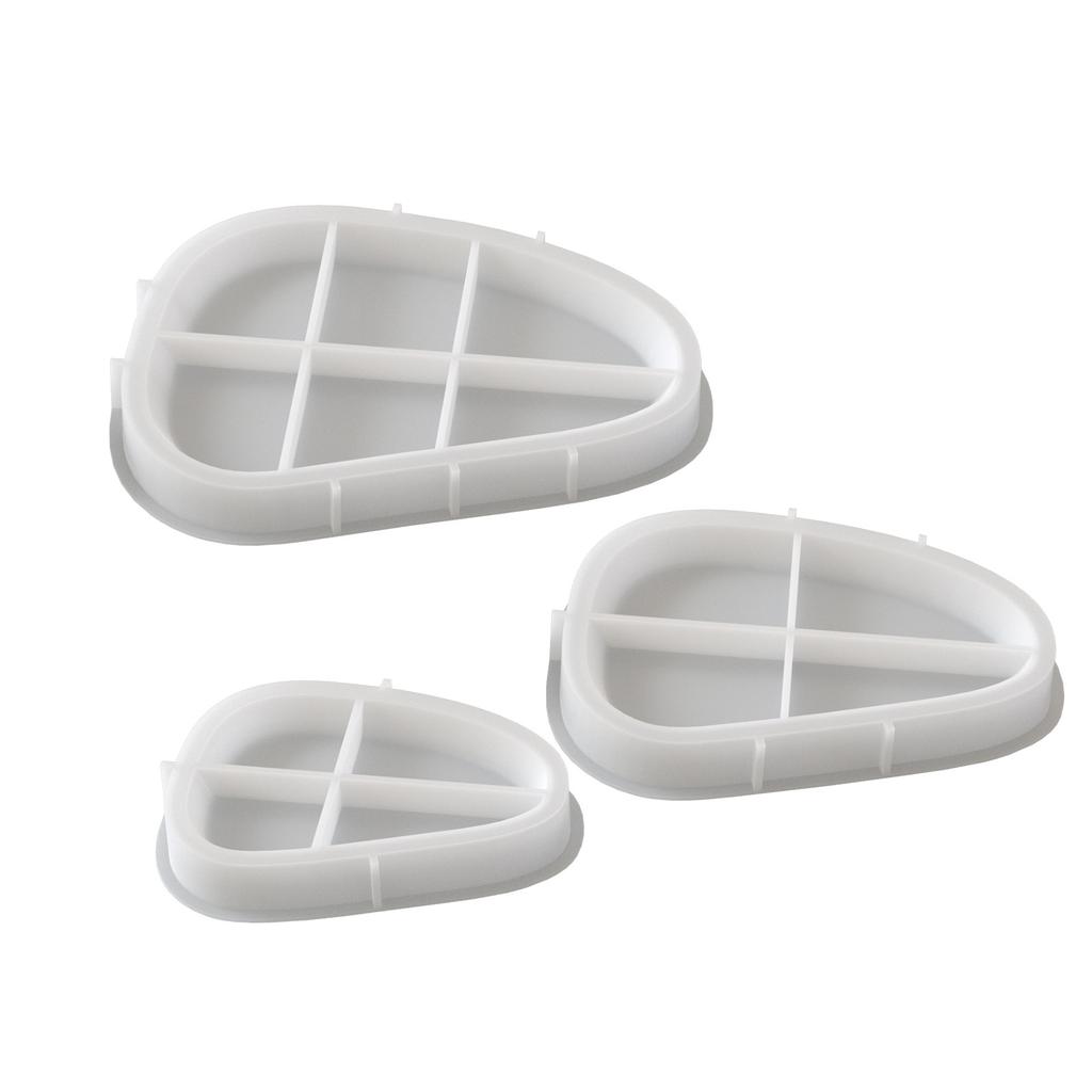 Сделай сам форма из смолы, форма для гипса для ароматерапии, цементный поднос для хранения, круглый, треугольный, поднос для украшений, силиконовая форма