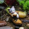 Great Cat Garden Decor Retro Style Adorable Multipurpose