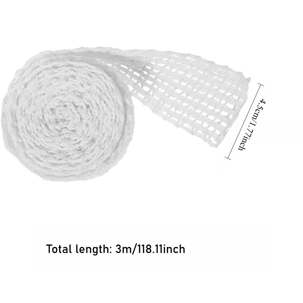 1 рулон 3 м Эластичная сетка для мяса Рулон Кухонная сетка для упаковки мяса для птицы, ветчины и говядины Вентилируемая Свежесть Домашние аксессуары