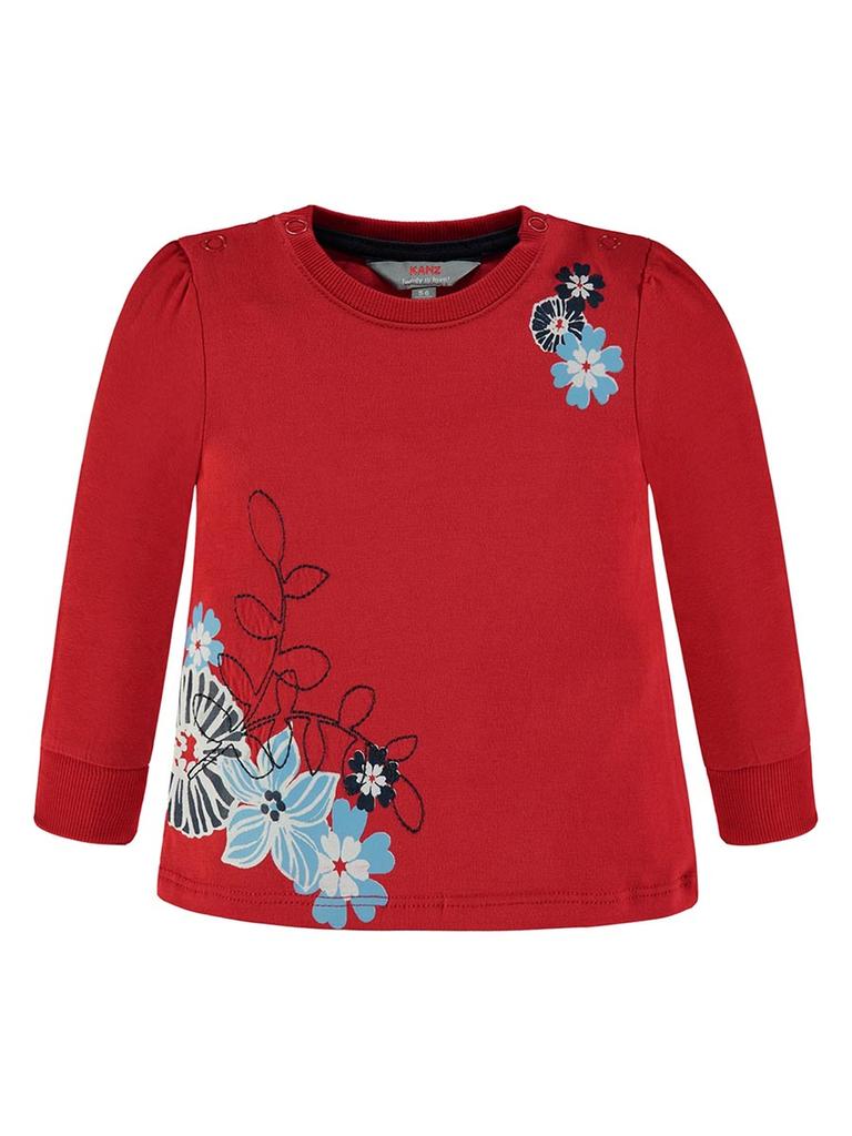 Girls' long-sleeved blouse