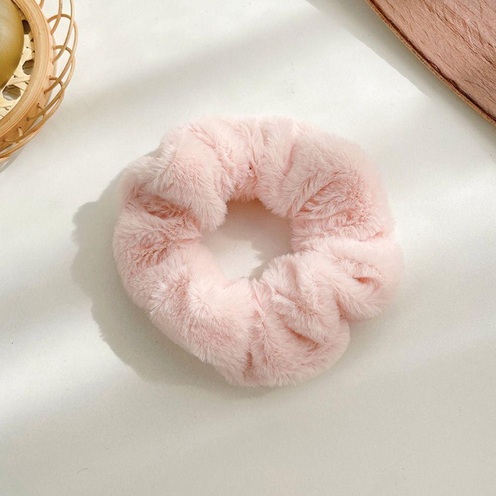 Большой корейский плюшевый пучок для волос, петля, кудрявая оборка, новая резинка для волос, шарм и красота