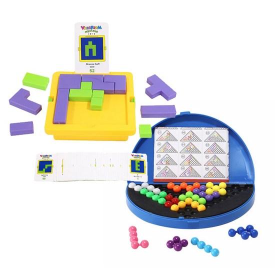 Casbee Gift IQ Puzzle + Gift Cube Square Board Game Set, Popular Korean Game