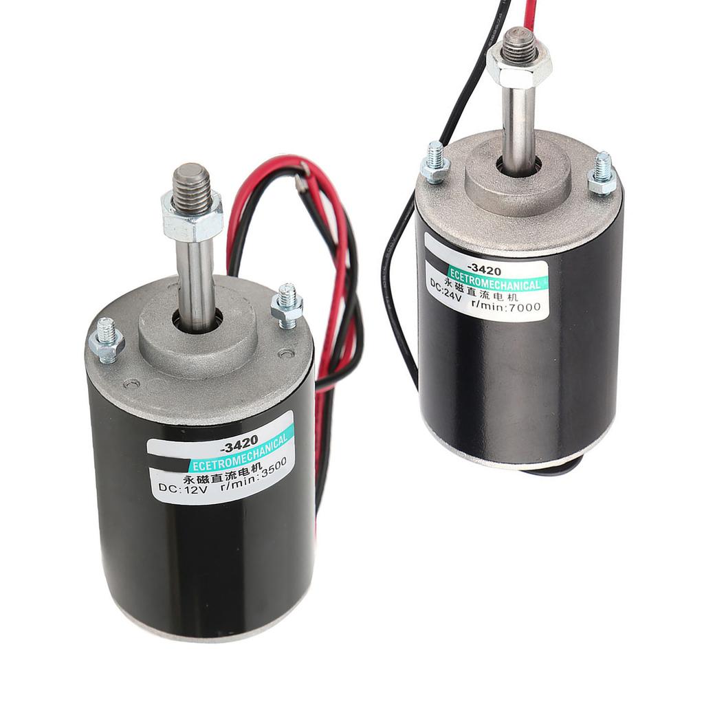  Двигатель с постоянным магнитом, высокоскоростной, с низким уровнем шума, вращающийся по часовой стрелке и против часовой стрелки, щеточные электродвигатели мощностью 30 Вт