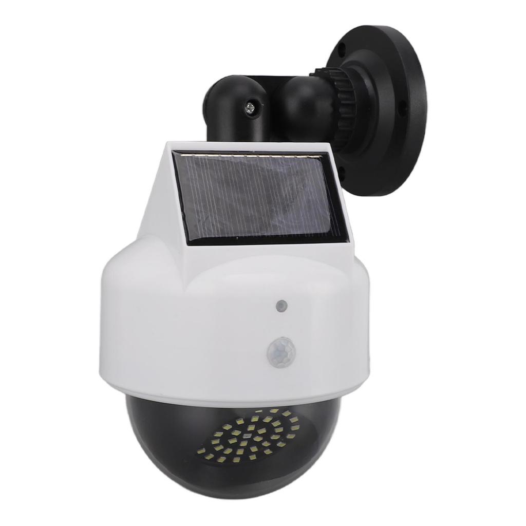 Solar Dummy Fake Camera Security Outdoor Solar Powered Simulated Surveillance Cameras with Flashing