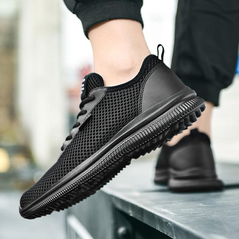 Кеды Tide Shoes Полые Повседневные Летающее Плетение Мужская Повседневная Обувь Уличные Беговые Большой Размер Легкие Осенние