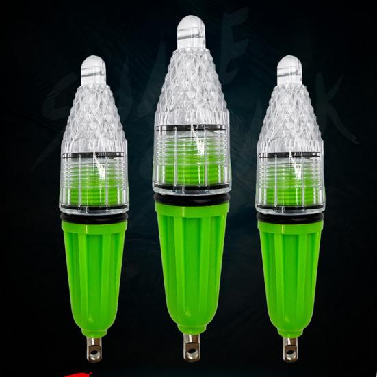 Светодиодная лампа для приманки для рыбалки, водонепроницаемая красочная лампа для приманки рыбы, погружной светильник с глубоким падением, подводная лампа для сбора рыбы, аксессуары для рыбалки