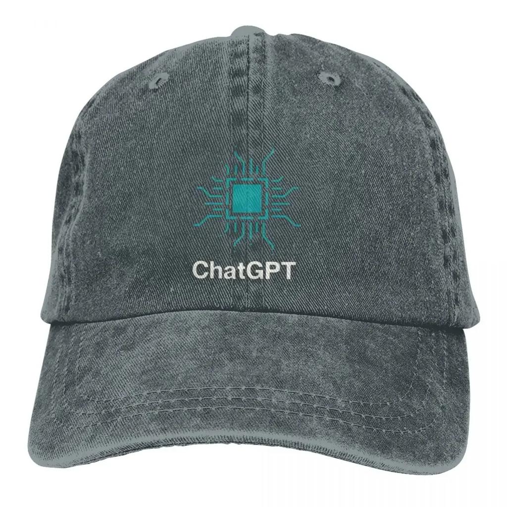 Летняя кепка с солнцезащитным козырьком CPU Hip Hop Caps ChatGPT Cowboy Hat Peaked Trucker Dad Hats