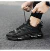 2024 Осень Мужская Универсальная Спортивно-Повседневная Черная Обувь для Бега и Тренировок с Мягкой Подошвой.