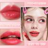 8-color Roll-on Lip Liquid, Non-stick Cup Lip Glaze, Easy-to-color Lip Gloss + Transparent Lip Oil