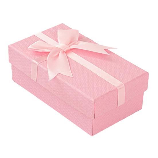Подарочная коробка на День святого Валентина с ленточным бантом, свадебная коробка для упаковки подарков подружкам невесты на день рождения с крышкой, коробка для упаковки конфет, помады, ювелирных изделий