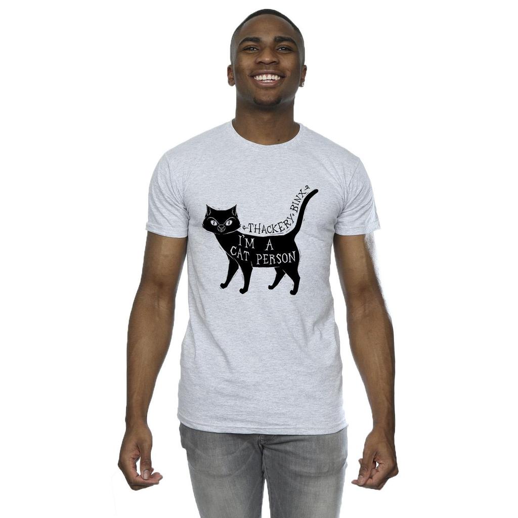Disney Mens Hocus Pocus A Cat Person T-Shirt