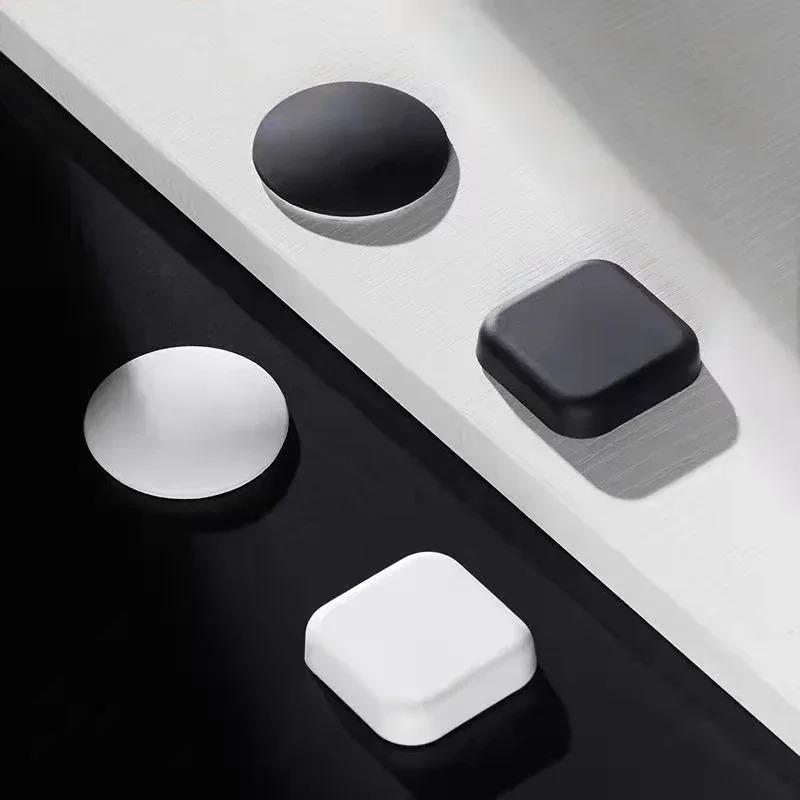 Silicone Door Stopper Handle Bumpers Self Adhesive Mute Anti-Shock Protection Porte Pad Home Improvement Wall Protector Pad New