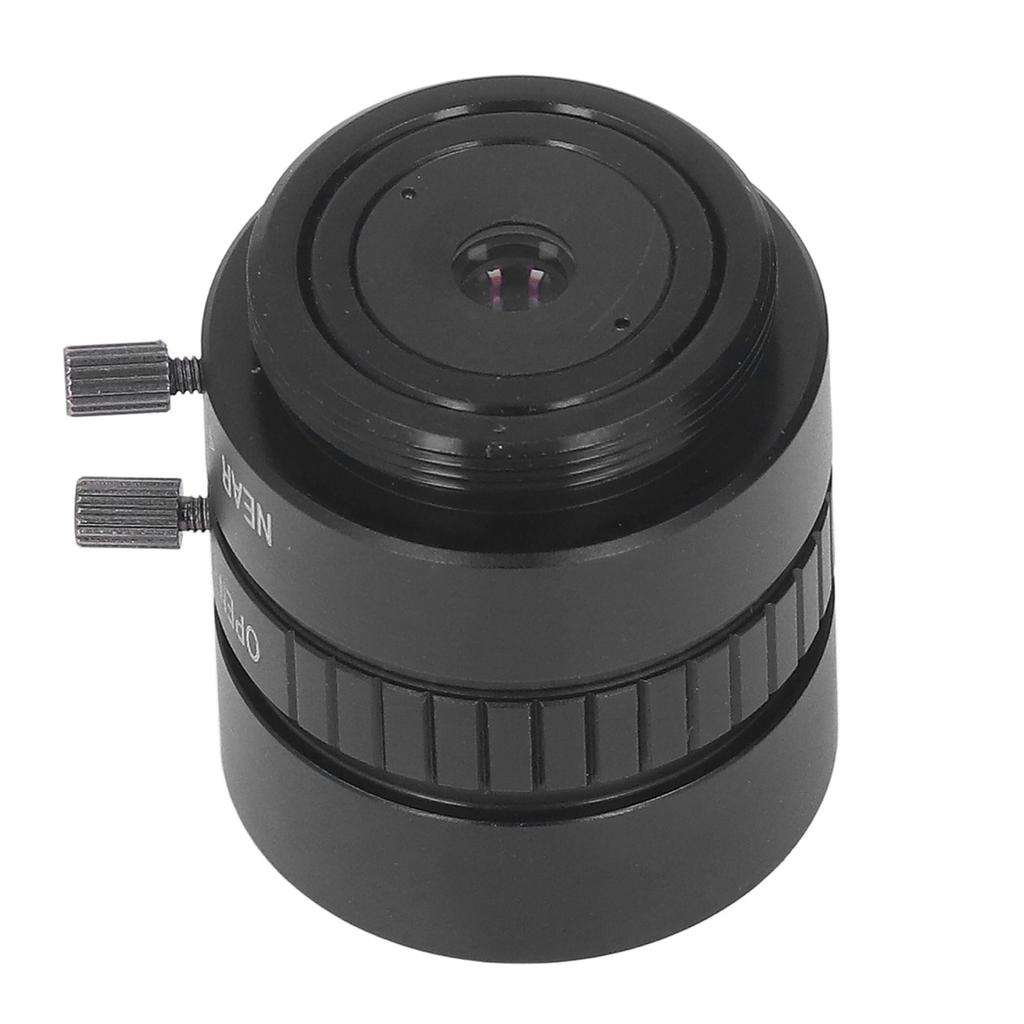 CS Mount Lens Wide Angle Prime Lens 3MP Manual Iris Lens 12mm Focal Length for Surveillance Camera