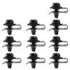 Car Body Bolts U-nut Clips 6mm Hole U-shaped Gaskets for M4/M5 Screws Engine Cover Bumper Fender Liner Fastener Rivet Screws