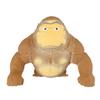 Игрушка Monkey Pinch, коричневая, сжимающая, аниме-фигурка, кукла, снимающая стресс, эластичная, интересная игрушка