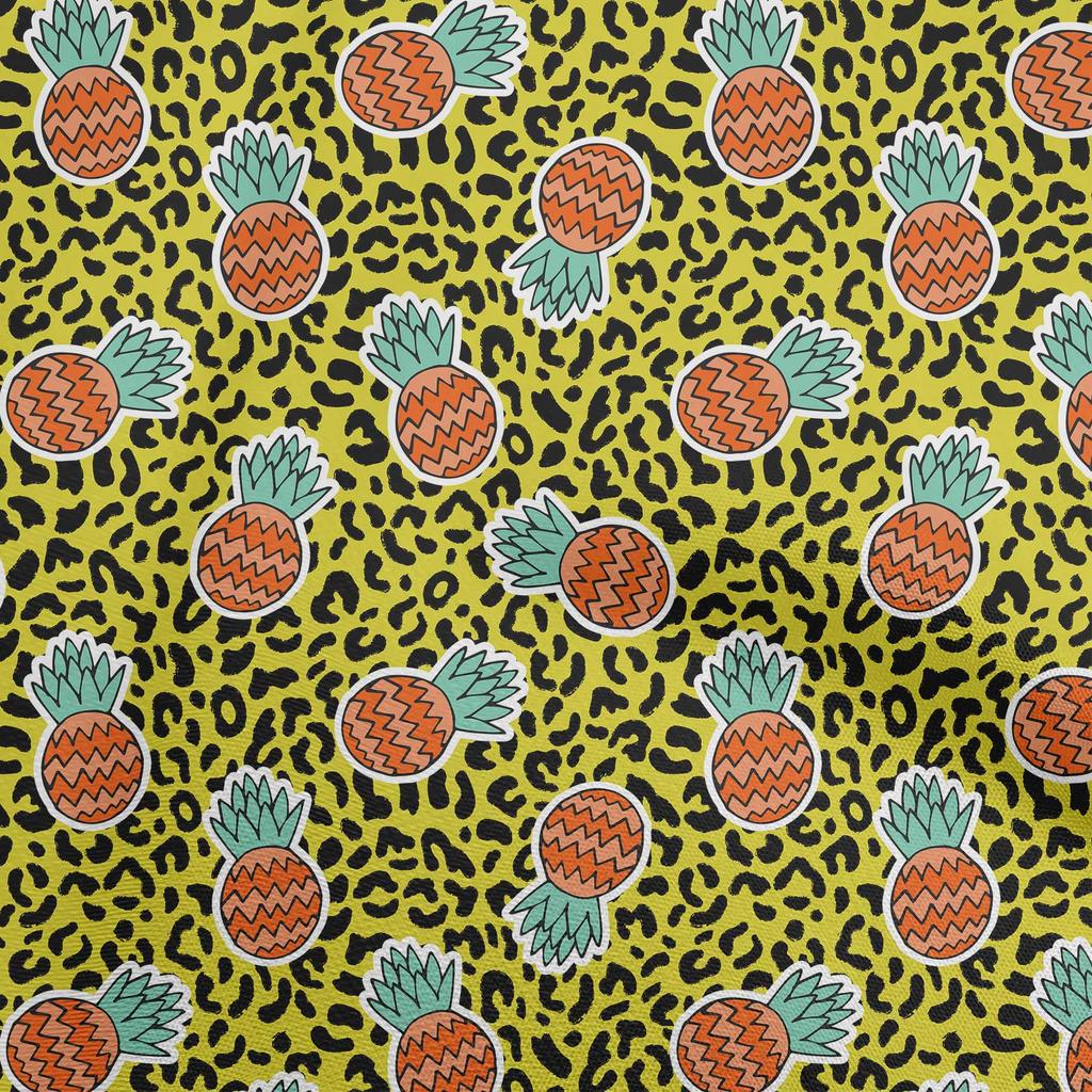 oneOone Cotton Poplin Light Blue Fabric Kawai Sewing Material Print Fabric By The Yard 42 Inch