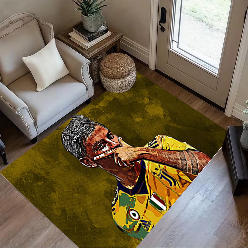 Benzema's Madrid Legacy Floor Rug Office Rug Suitable for Entryway Decorate room Outdoor Dining Room Anti-slip Rug Office home decor