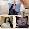 K-Ким Дж-Джи С-су Персонализированная фотография Текст Домашние декоративные подушки Бытовые подарки 45x45см