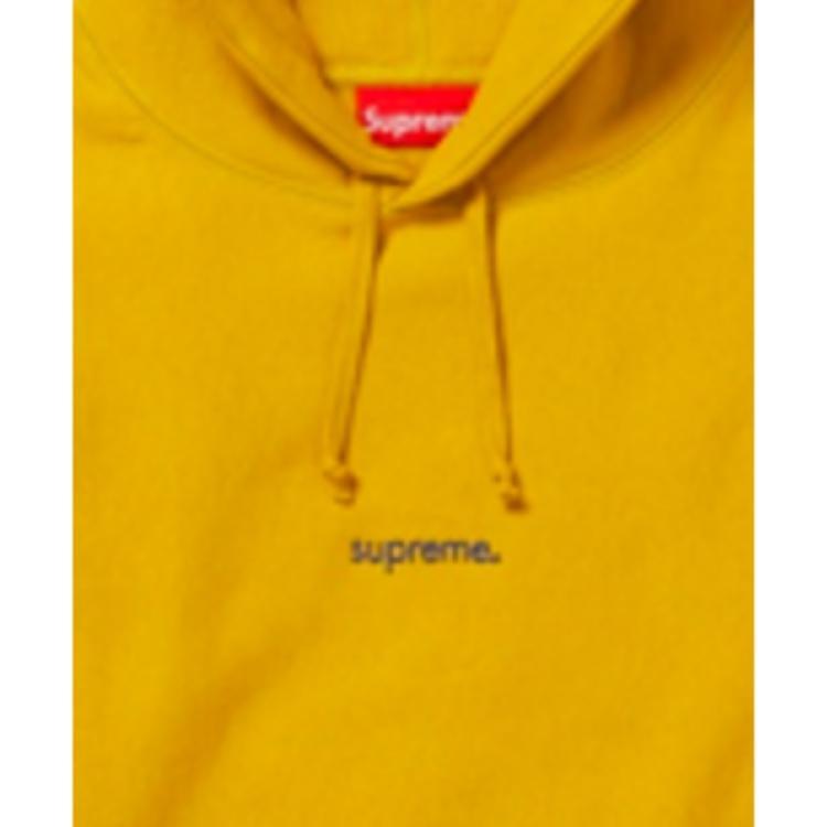 Supreme FW18 Trademark Hooded Sweatshirt 'Yelllow' Men's SUP-FW18-305