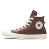 Кеды Chuck Taylor All Star Высокие Кожаные С Подкладкой из Искусственного Меха Вечный Земляной Коричневый A07946C