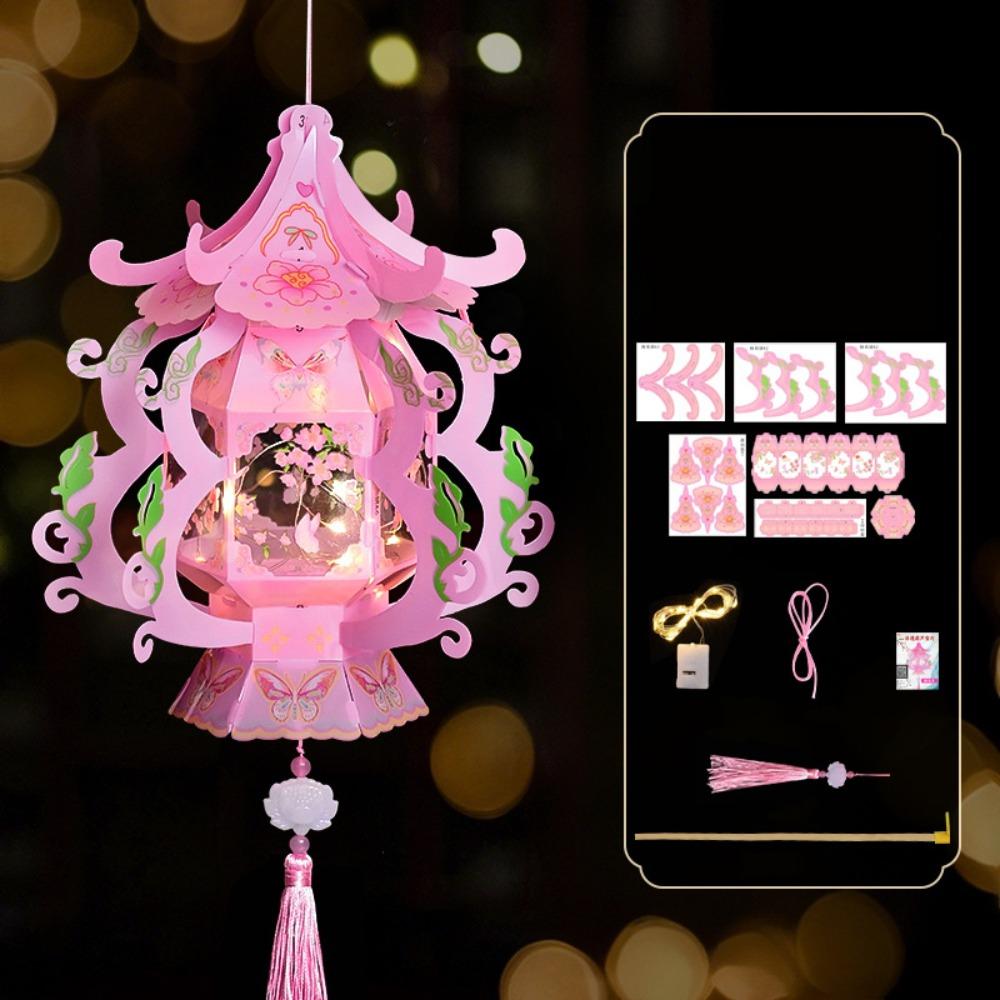 Traditional Chinese Style Mid-Autumn Festival Lantern LED Lantern Toys Holiday Decorations
