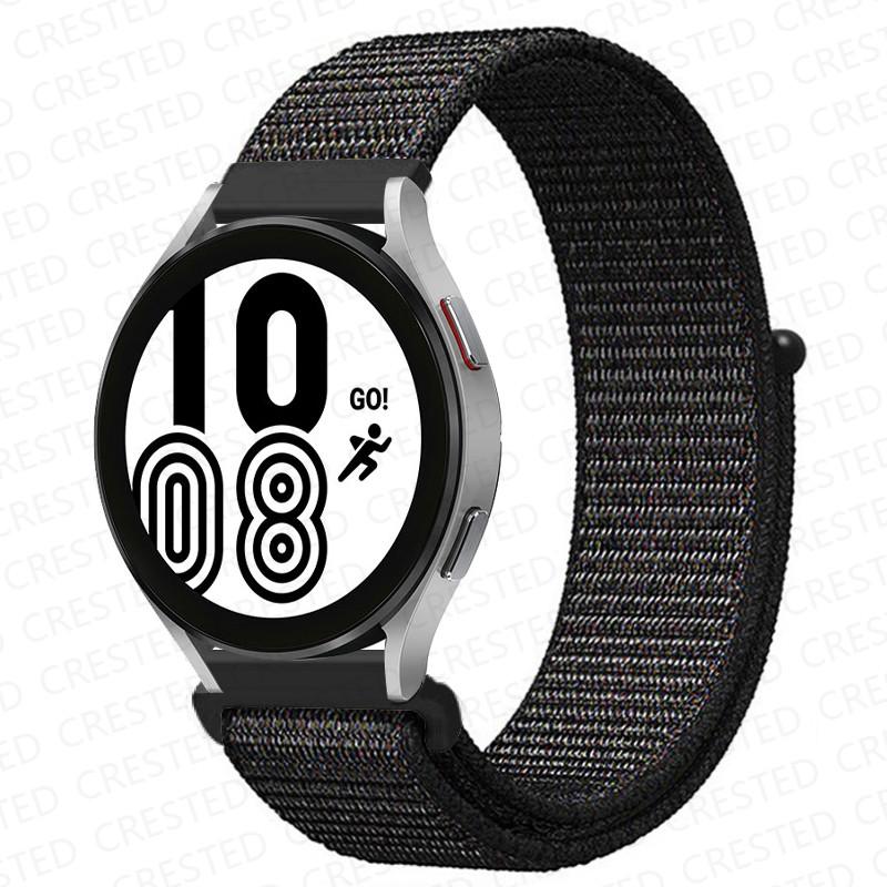 Нейлоновый петлевой ремешок для Samsung Galaxy Watch 7/4/6/Classic/5/pro/active 2/Gear S3 Браслет Huawei watch GT 2 4 3 pro ремешок 20 мм/22 мм