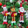 Christmas Hanging Ornament Festive Santa Claus Decoration Christmas Pendant Cross-Border Reindeer Pendant For Home Decor Holiday