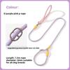 Petsafe Nylon Dog Traction Rope With Adjustable P Chain For Medium Large Dogs Outdoor Walks