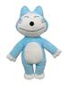 Sekiguchi 11 Cats Plush 535279 Toy, Large, Blue,