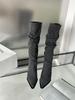 Осень-зима 2025 остроносые сапоги-чулки с голенищем-гармошкой на тонком каблуке джинсовые на высоком каблуке ботфорты до колена женские