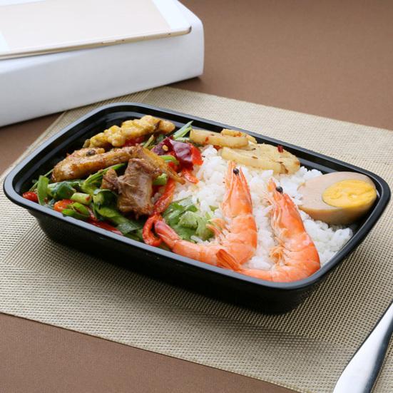 50 шт. контейнеров для приготовления еды в ланч-боксах, 32 унции, многоразовые контейнеры для еды с крышками, герметичные, не содержащие бисфенол-А, штабелируемые контейнеры для хранения еды для ресторана и дома