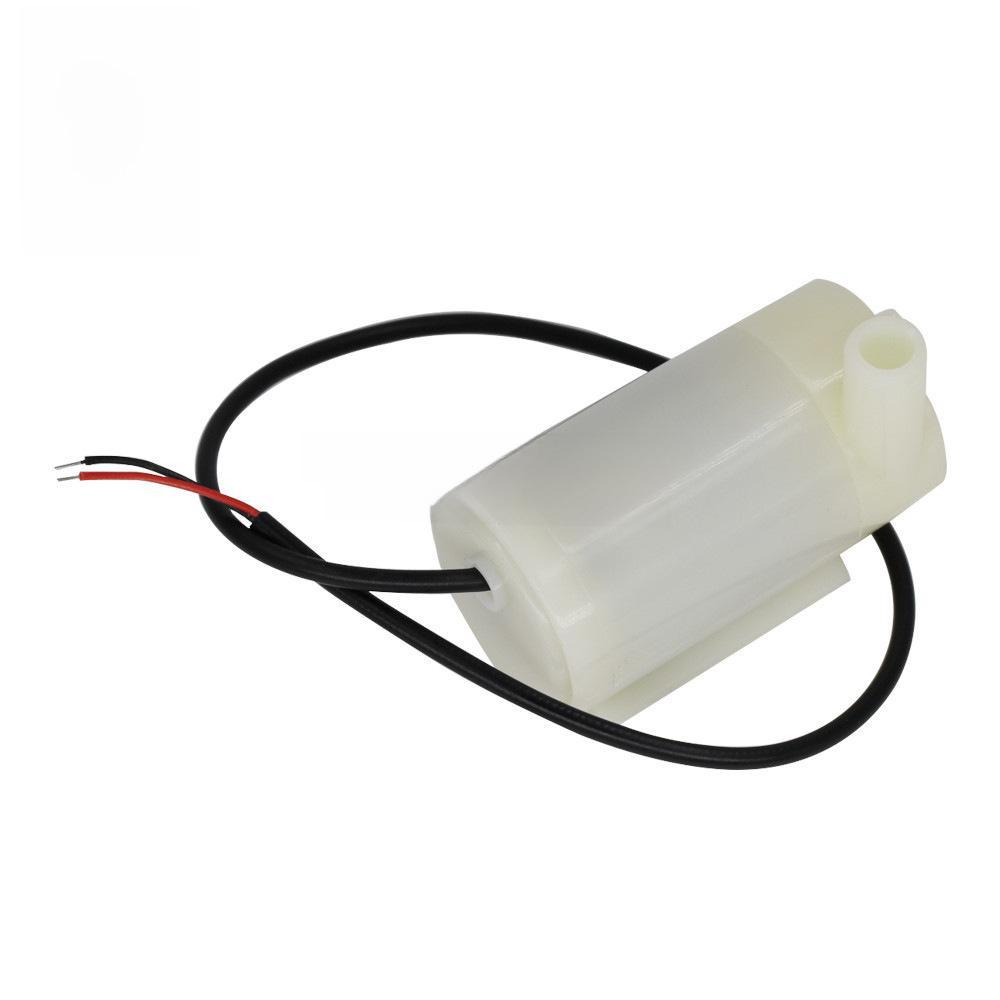 Мини-тихий микропогружной водяной насос для постоянного тока 3 В-5 В, питание от USB, водяное охлаждение и зарядка для мобильных устройств