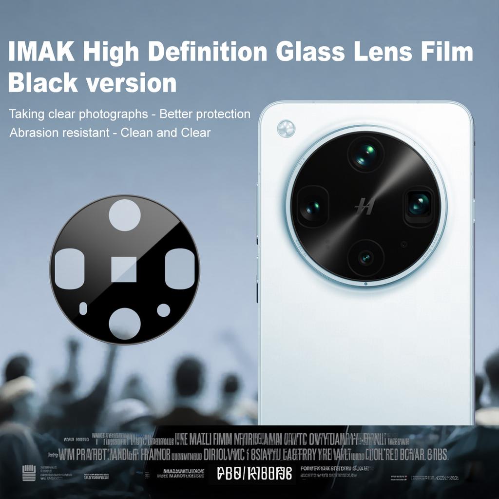 For OPPO Find X8 Ultra 5G Glass IMAK High Definition Integrated Glass Lens Film