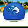 Waterproof Kids Swimming Cap Silicone Durable Pool Bathing Hats Swimsuit  Children